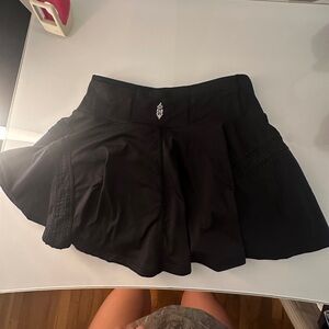 free people mini exercise skort